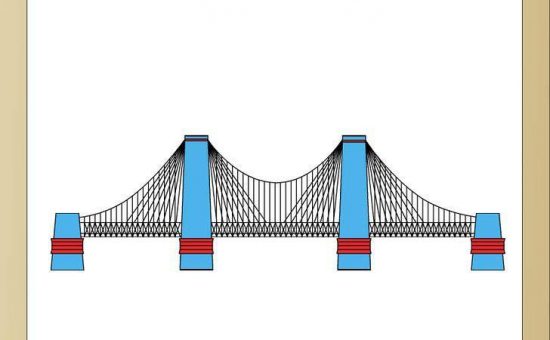 چگونه یک پل معلق رسم کنیم؟؟