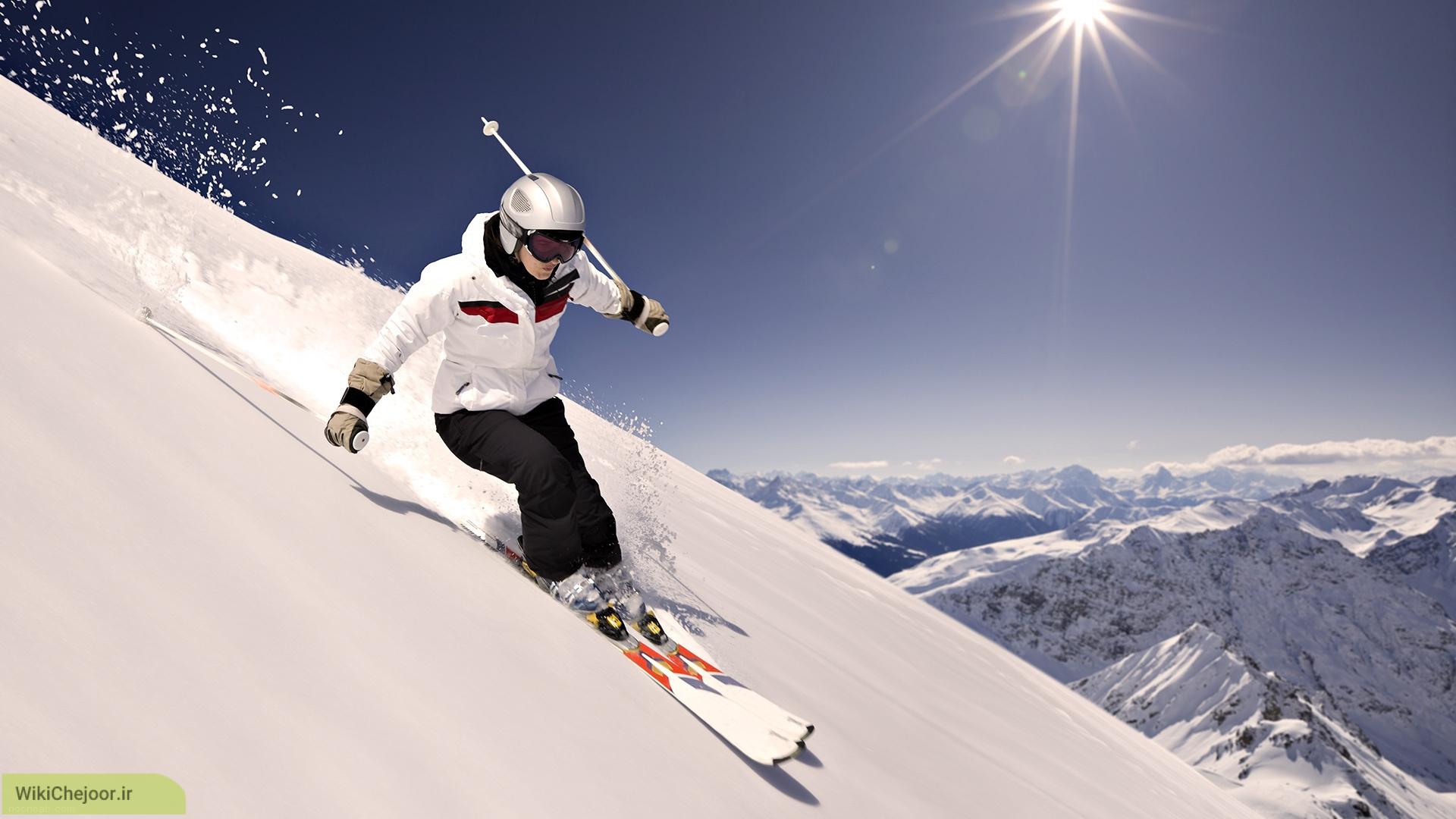 چگونه ورزش اسکی باعث جوانی میشود؟
