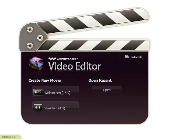 چگونه با نرم افزار wondershare video Editor کار کنیم؟(ویرایش عکس)
