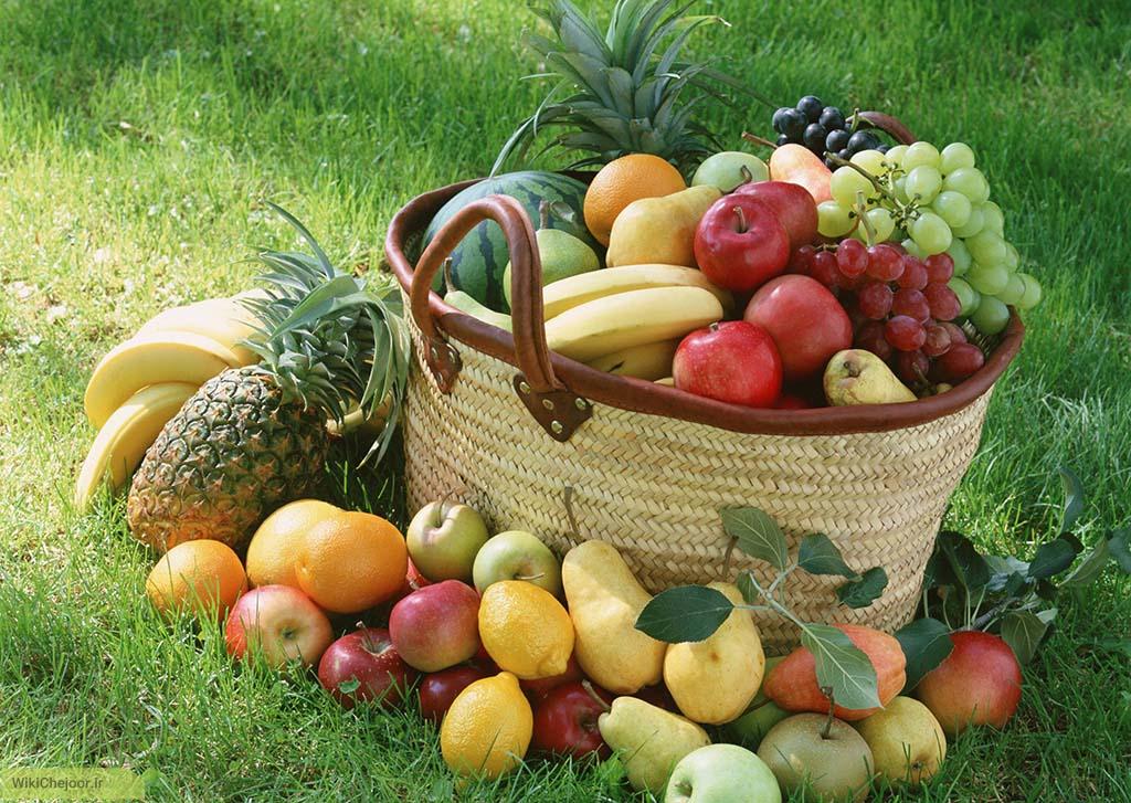 میوه درمانی و خواص میوه ها