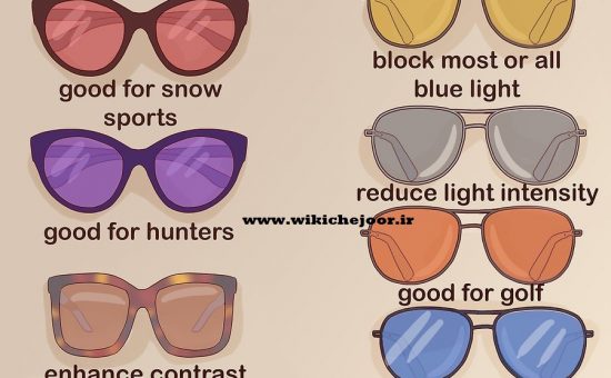 چگونه عینک آفتابی انتخاب کنیم؟