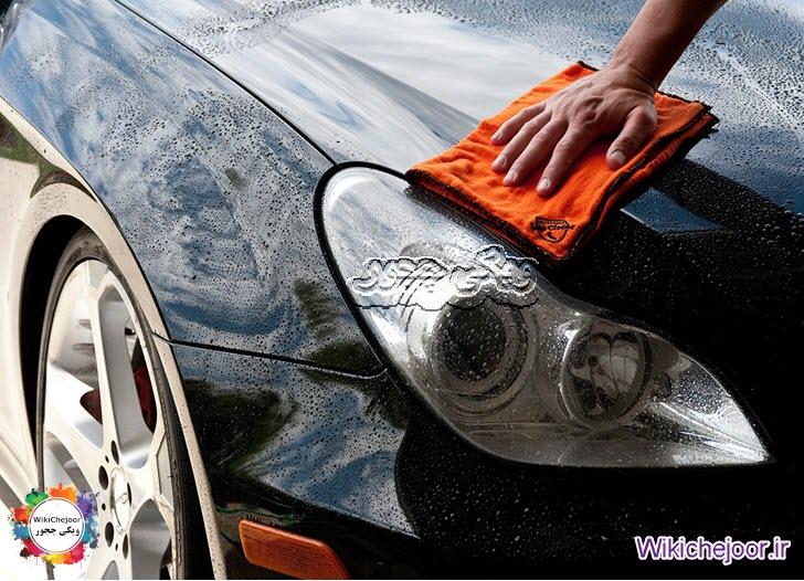 چگونه یک ماشین را خشک کنیم؟