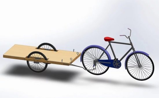 چگونه برای دوچرخه یدک بسازیم